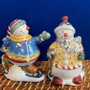 Sakura - Debbie Mumm - Snow Fairies - Salt & Pepper Shakers - Hand Painted